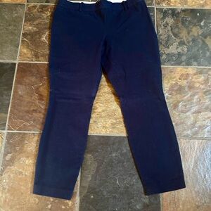 J. Crew Women's Navy Chinos